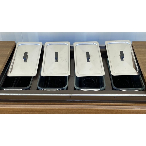 2 - Super Retro EKCO Electric Hostess Trolley Designed for Keeping Food Warm, Featuring Teak Wood Effect... 