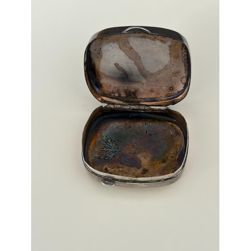 128 - Vintage Sterling Silver 925 Pill Box