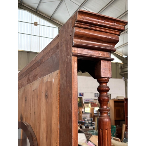 150 - Beautiful Antique Victorian Style Sideboard/Chiffonier with Large Central Mirror, Wood Carvings, Upp... 