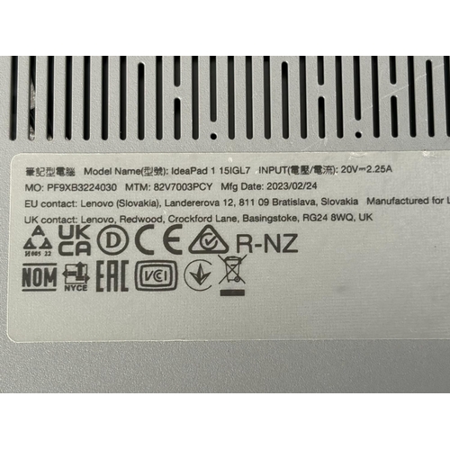 148 - Lenovo Ideapad 1 151GL7 Laptop Computer (No Hard Drive)