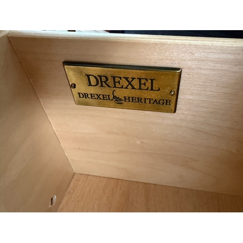 44 - American Drexel Heritage Dark Wood Dresser/Chest of 3 Drawers (76 W. x 46 D. x 92cm H.) - Code AM715... 