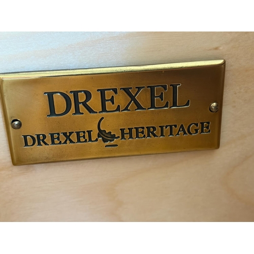 33 - Drexel Heritage USA Chest of 5 Drawers/Dresser in Light Blonde Finish  (117 W. x 49 D. x 128cm H.) -... 