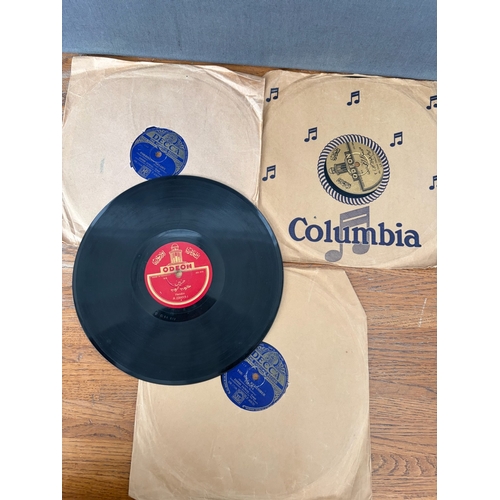 Vintage Gramophone Records (x4) and Other