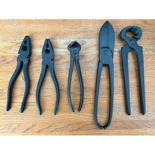 Collection of 5 Vintage Tools