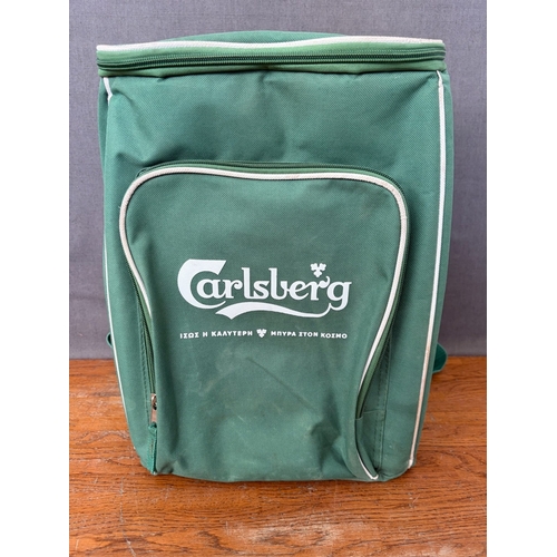Vintage Carlsberg Backpack Cool-Box