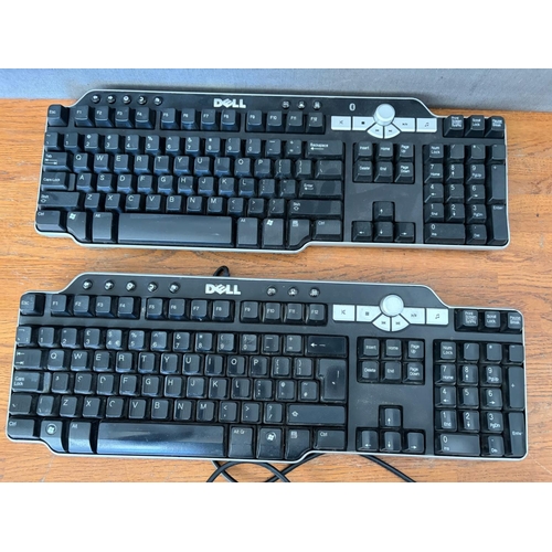 x2 Dell Wireless and Wired Computer Keyboards