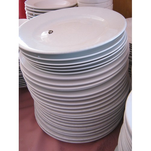 32 - 20 White Dinner Plates