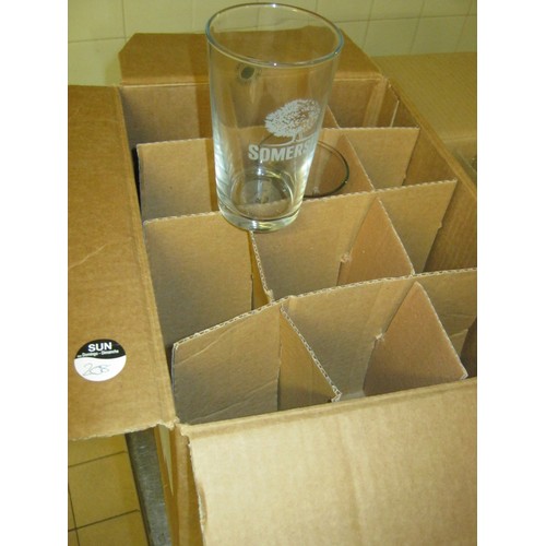 196 - 14 Sumberby 1/2 Pint Glasses