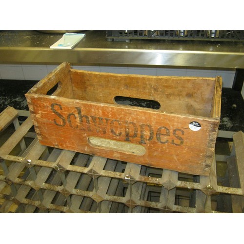 200 - Vintage Schweppes Wooden Crate