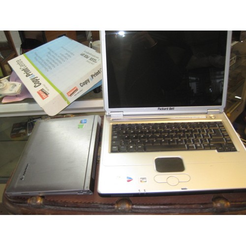 71 - 1x Hewlett Packard Laptop 1x Lenovo tablet No leads but both power on