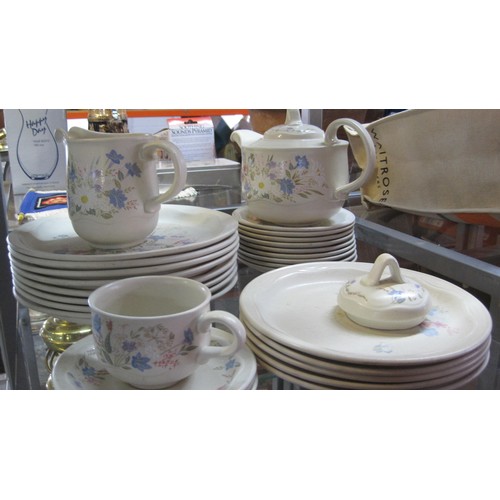 48 - Poole Pottery 'Springtime' Dinner service