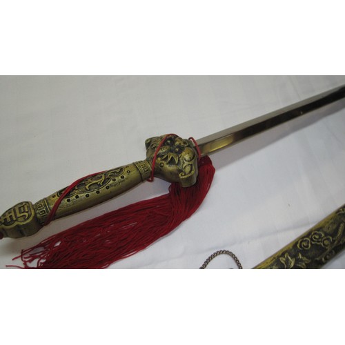 140 - A reproduction Asiatic sword