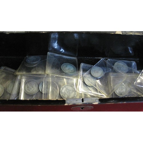 79 - A box of interesting silver coins