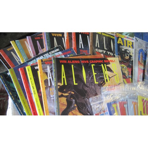 27 - A selection of comics including Aliens, Terminator and various others