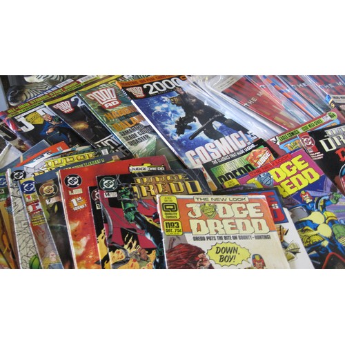 26 - A Selection of comics including 2000AD, Judge Dread DC Comics and others