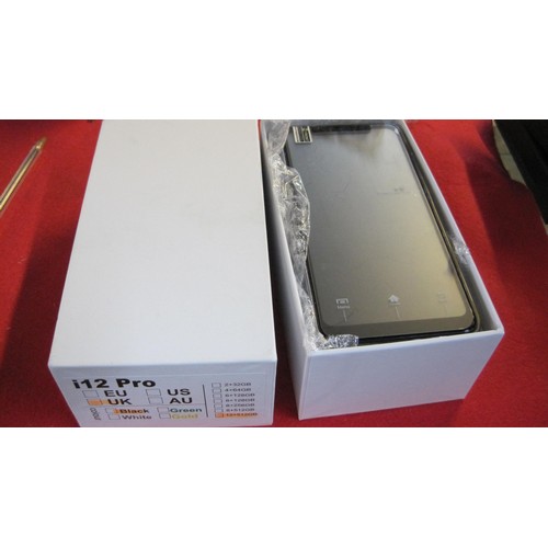 85 - A Cased i12 Pro Android Phone, Appears Unused, UK Market, 512Gb - please note, this is _not_ an iPho... 