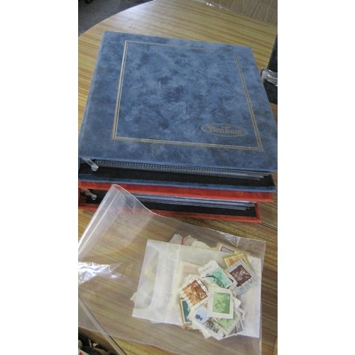 108 - 2 Albums of First Day Covers plus a bag of loose stamps