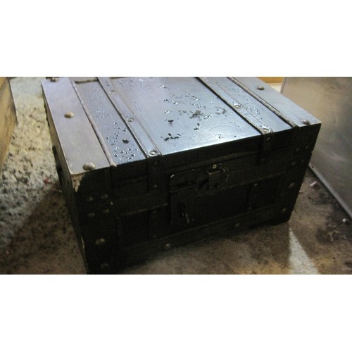 31 - A 'Treasure Chest' type box containing cutlery and others