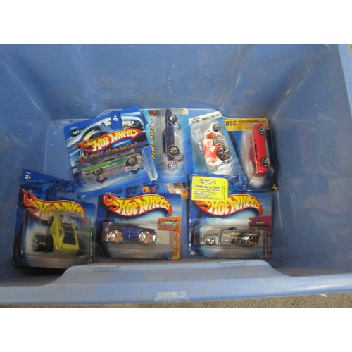 299 - A selection of new and boxed 'Hot Wheels' vehicles, plus 2 others