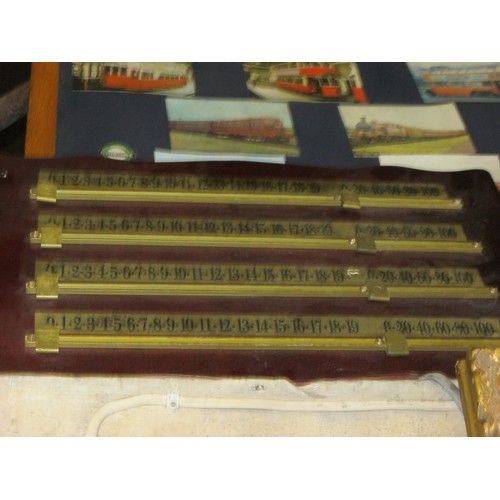 315 - Vintage snooker score board