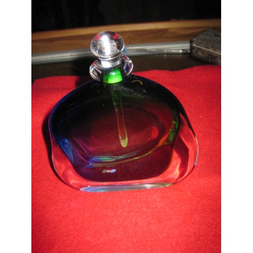 57 - Art glass perfume bottle