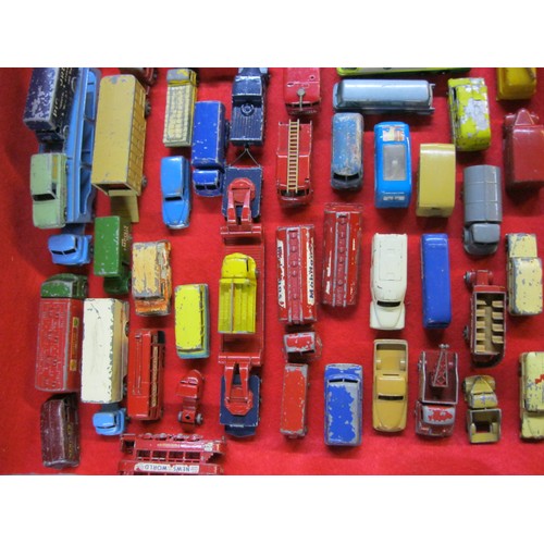 309 - An assortment of vintage Matchbox and Lesney toy cars mainly commercial vehicles including Pickford'... 