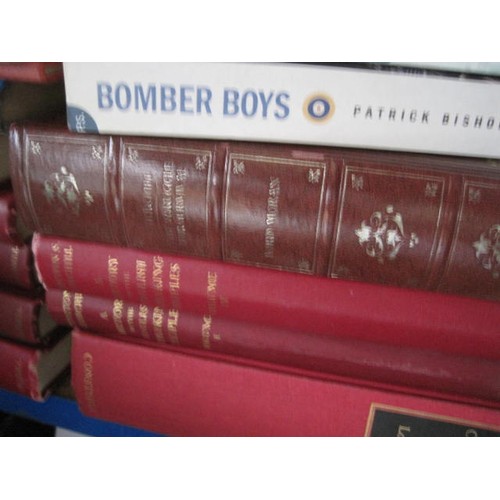 25 - A selection of books by Sir Winston Churchill plus a number of books on the Royal Air Force