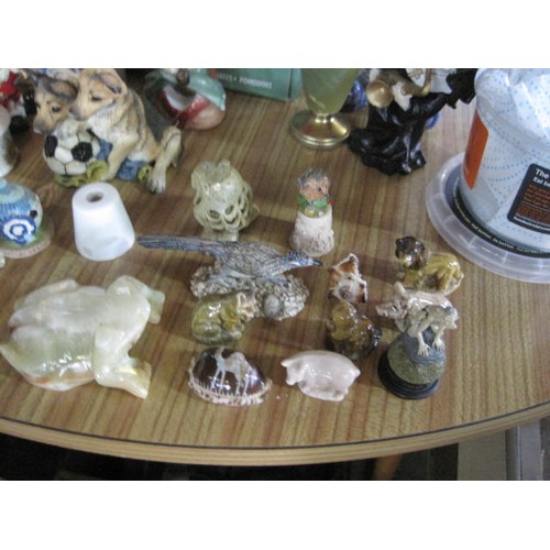 42 - An assortment of ornaments, inc. Wade, Coalport and others