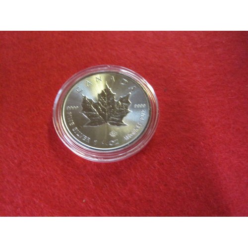 74 - Canadian 2014 1oz $5 .999