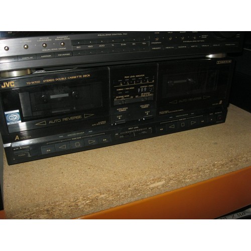 88 - A JVC TD-W800 Stereo Double Cassette Deck