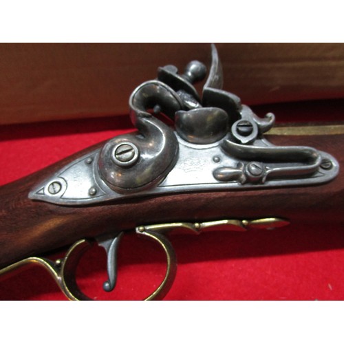 181 - Denix 1094L Replica of an 18th Century English Flintlock Blunderbuss, boxed and unused, box somewhat... 