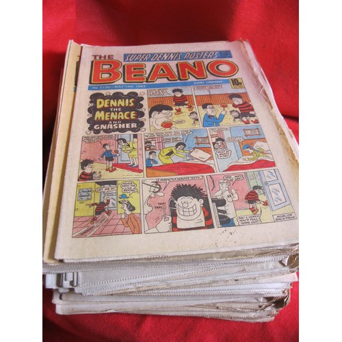 23 - A pile of mid-1980s Beano comics