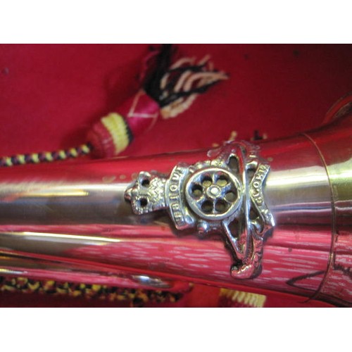 132 - Bugle with badge