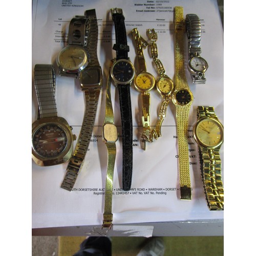 291 - An assortment of watches