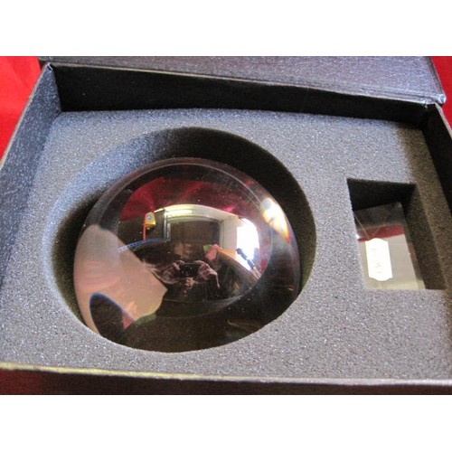 74 - x1 130mm Fortune Teller's crystal ball with stand