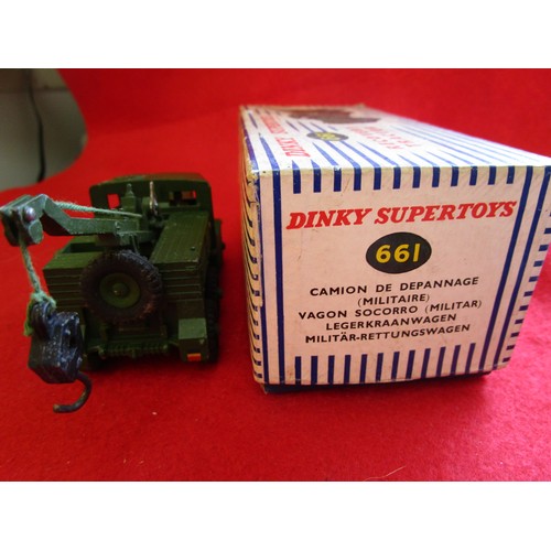 119 - A Dinky Supertoys #661 Recovery Tractor, boxed, excellent condition with original decals, box very g... 