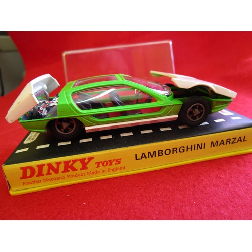 129 - Dinky Toys #189 Lamborghini Marzal in plastic display box, very good condition (slight paint wear to... 