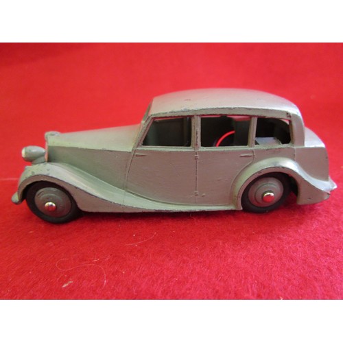 131 - A Dinky Toys 40b Triumph 1800 Saloon, unboxed, very clean, tyres good