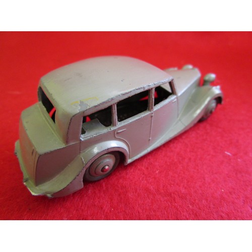 131 - A Dinky Toys 40b Triumph 1800 Saloon, unboxed, very clean, tyres good