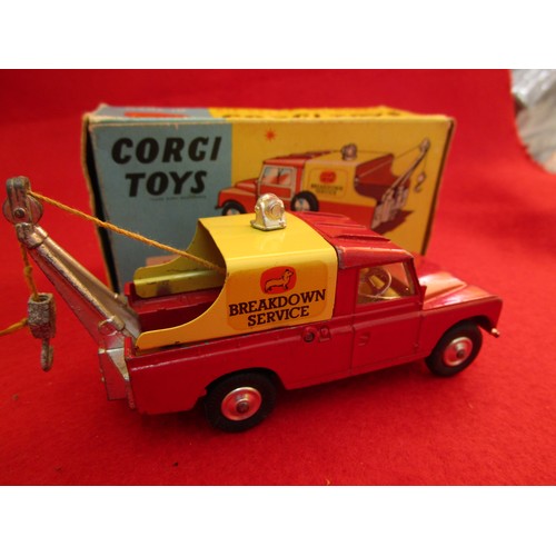 148 - Corgi #4175 Land-Rover Breakdown Truck, boxed, model very clean with minor marks, box very good with... 