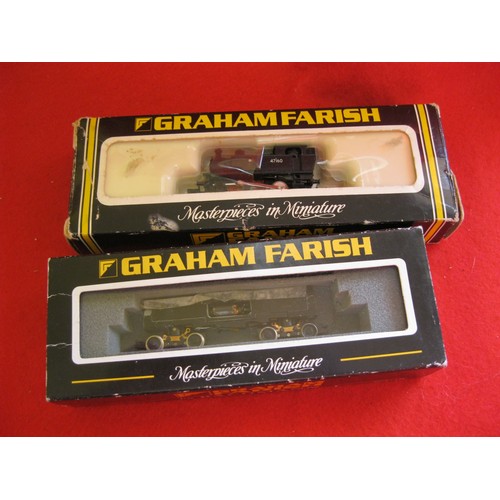 1050 - A boxed Graham Farish #1114 GWR 5700 Class Pannier Tank Engine and a boxed Graham Farish Class 20 Di... 