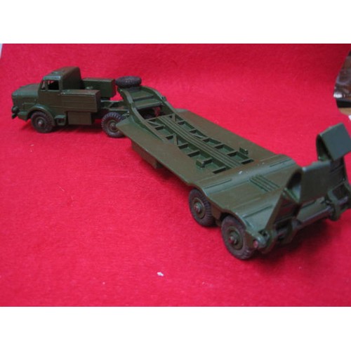 175 - Dinky Super toys Thorneycroft Tank Transporter in good condition