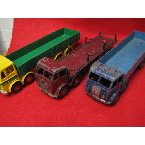 207 - Dinky Leyland Octopus in two tone a Dinky Foden in Blue and a|Dinky Foden brick or timber carrier wi... 