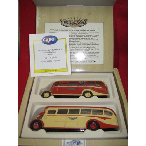 309 - Corgi 97063 Buses of Yelloway Mint boxed