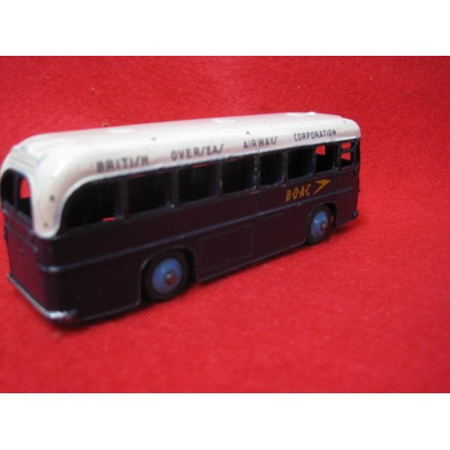 282 - Dinky BOAC Airport coach in Royal Blue colourway in good condition