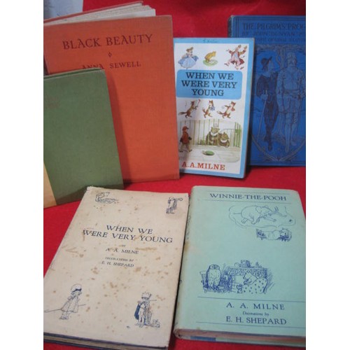 1221 - A pair of pre-WW2 Winnie-the-Pooh book in original dust sleeves (6th Edition {1924} When We Were Ver... 