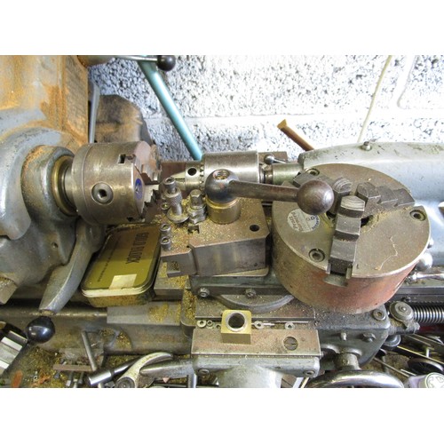 394 - Late listing to be auctioned on Sunday as last lot A myford super seven lathe which is fully operati... 