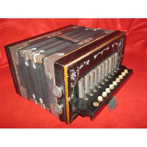 214 - A vintage German accordion in working order