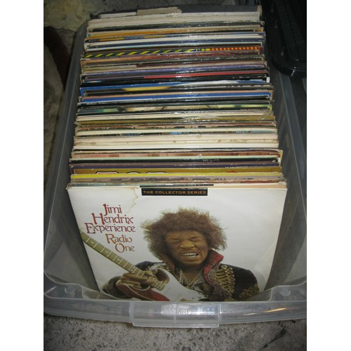 213 - Box of albums (various genres)