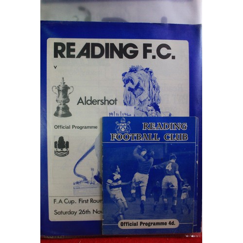 111 - A folder of Home Team FA Cup programmes, plus Dorchester Town v AFC Bournemouth (1984), and Indian c... 